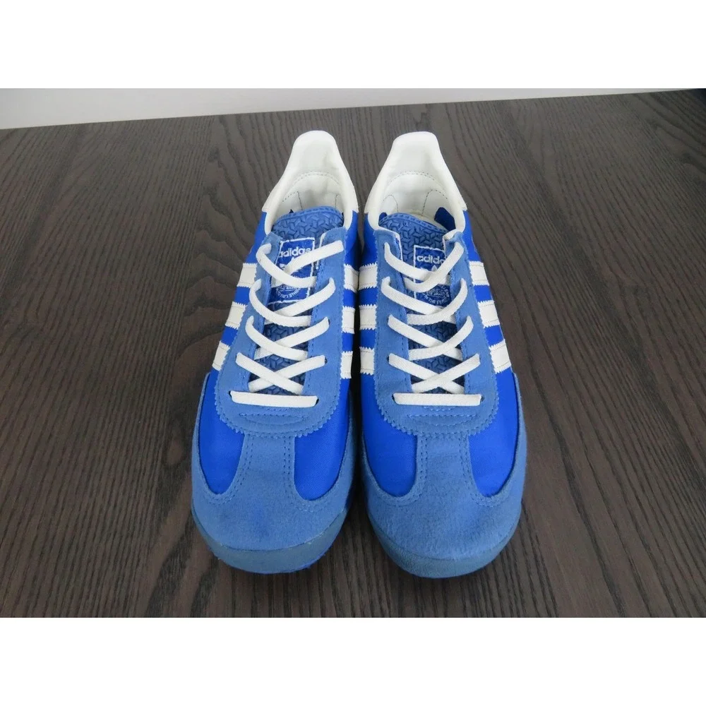 Adidas SL 72 Shoes Boys Youth 3 Blue Kids Low Top Running Sneakers AJH9953
